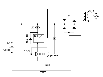 Cargador bater&iacute;as 12v autom&aacute;tico 